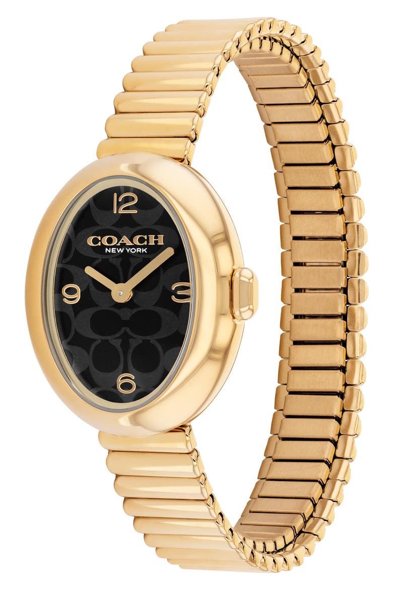 Sammy Bracelet Watch, 22.5mm, Alternate, color, BLACK