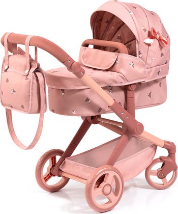 Doll Pram Xeo, 2 In 1 Pushchair & Stroller, Dolls Up To 18 Inches, Kids 3+