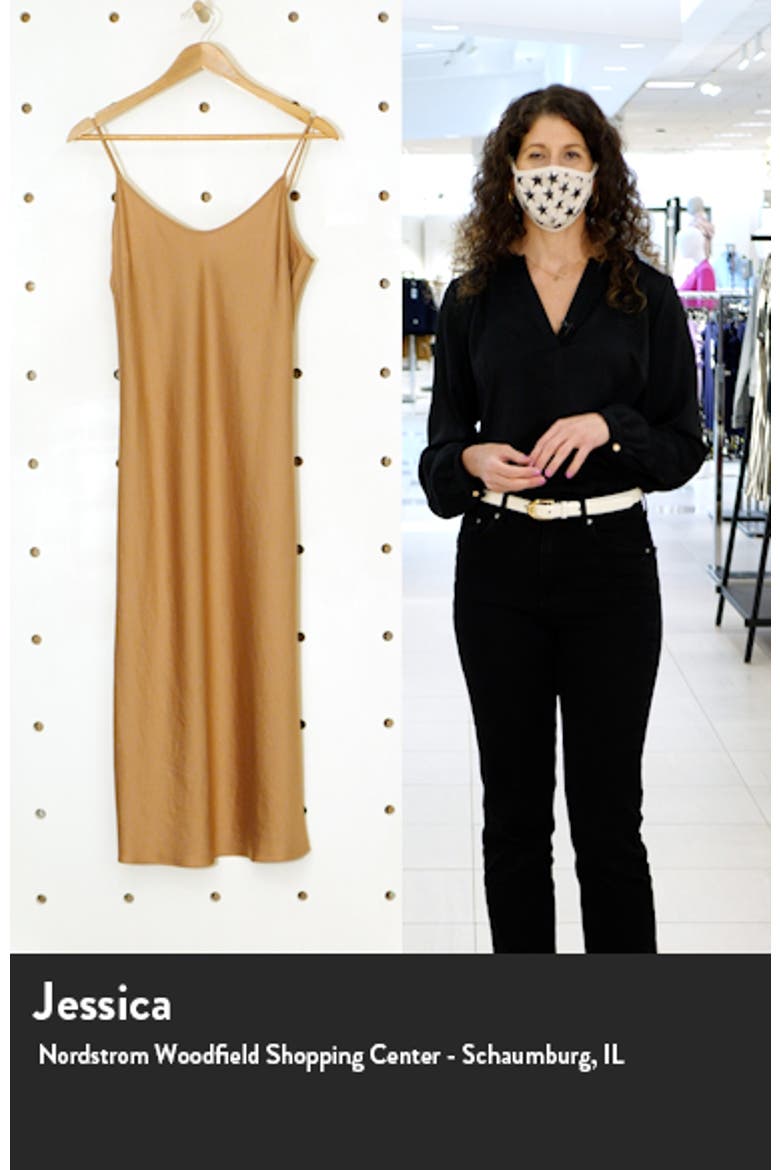 Everyday Bias Cut Satin Slipdress video