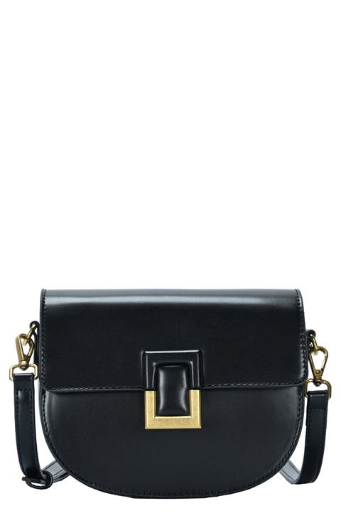 Square Buckle Crossbody Bag