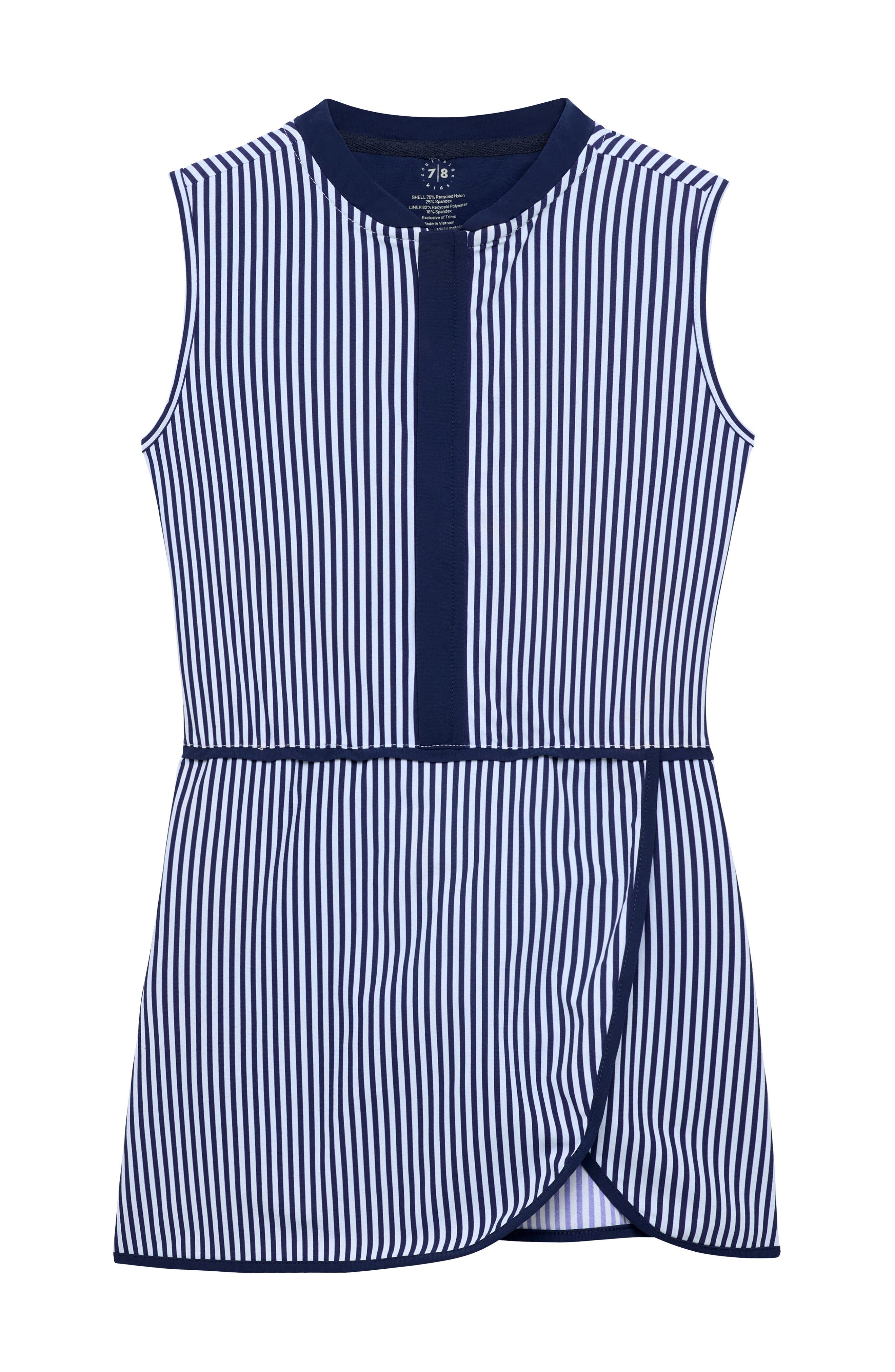 selected Navy Striped