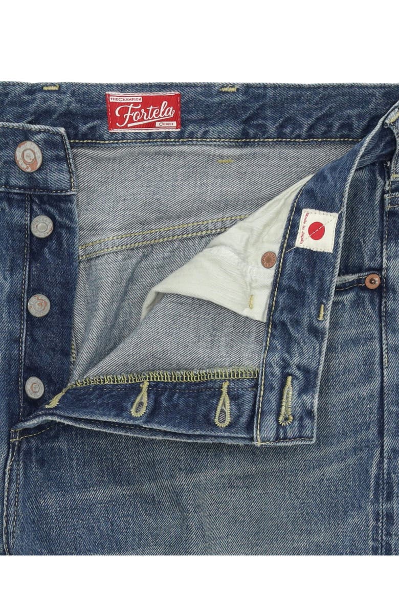 Fortela Ibara 29 Japan Denim Five Pocket Regular Fit Pants, Alternate, color, Custom Wash