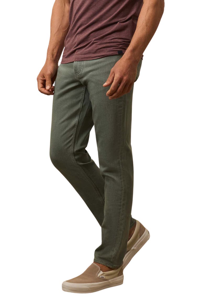Terry Five-Pocket Stretch Pants, Alternate, color, STORMY SEAS