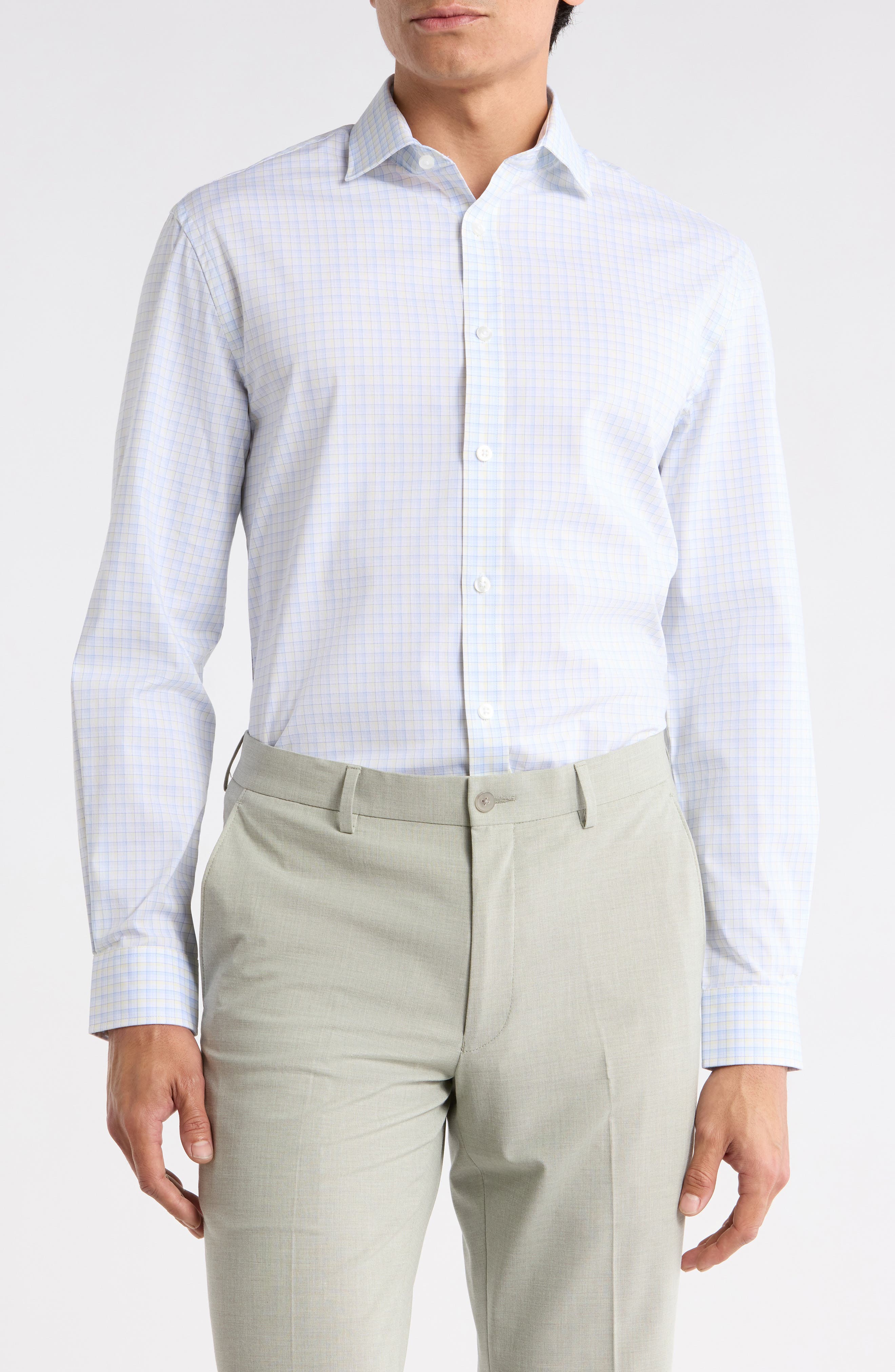Michael Kors Slim Fit Stretch Dress Shirt