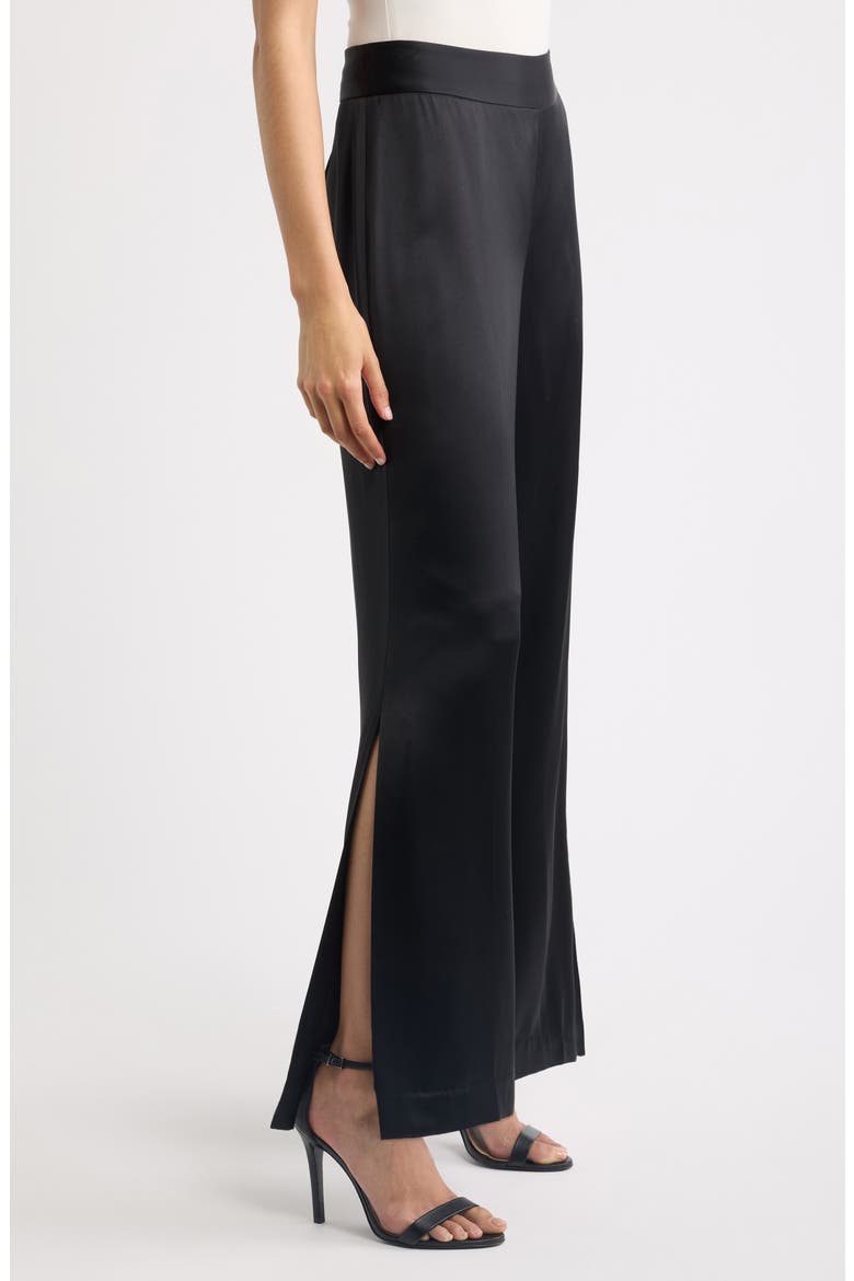 The Zinnia Flare Pants, Alternate, color, NOIR
