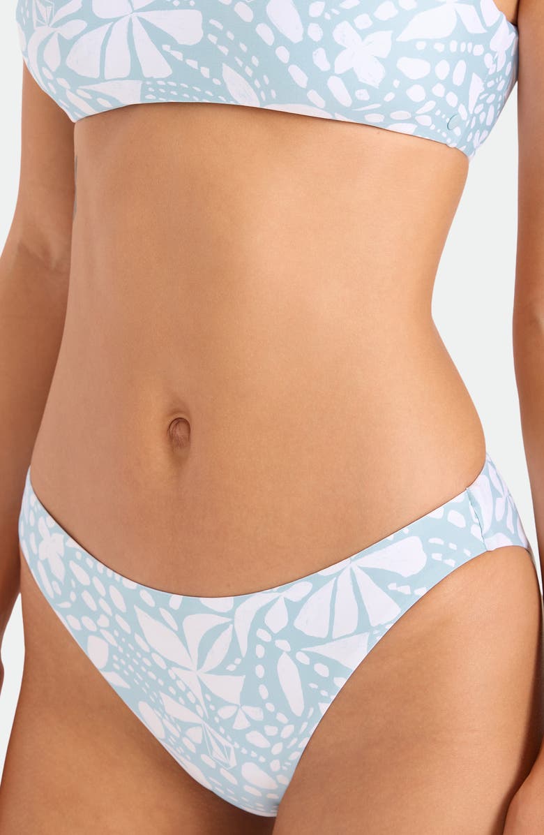 Volcom Stone '90s V-Cut Bikini Bottoms, Alternate, color, Summer Song