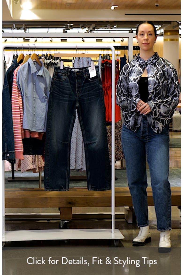 The Darted Barrel Leg Jean video