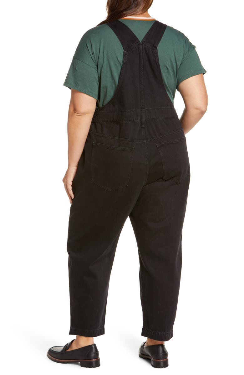Madewell Straight Leg Overalls, Alternate, color,