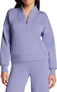 SPANX® AirEssentials Shawl Collar Quarter Zip Sweatshirt