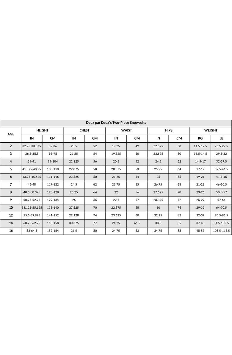 Deux par Deux Girl Two-Piece Discover Snowsuit, Alternate, color, Lavender