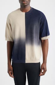 Emporio Armani Ombré Sweater T-Shirt