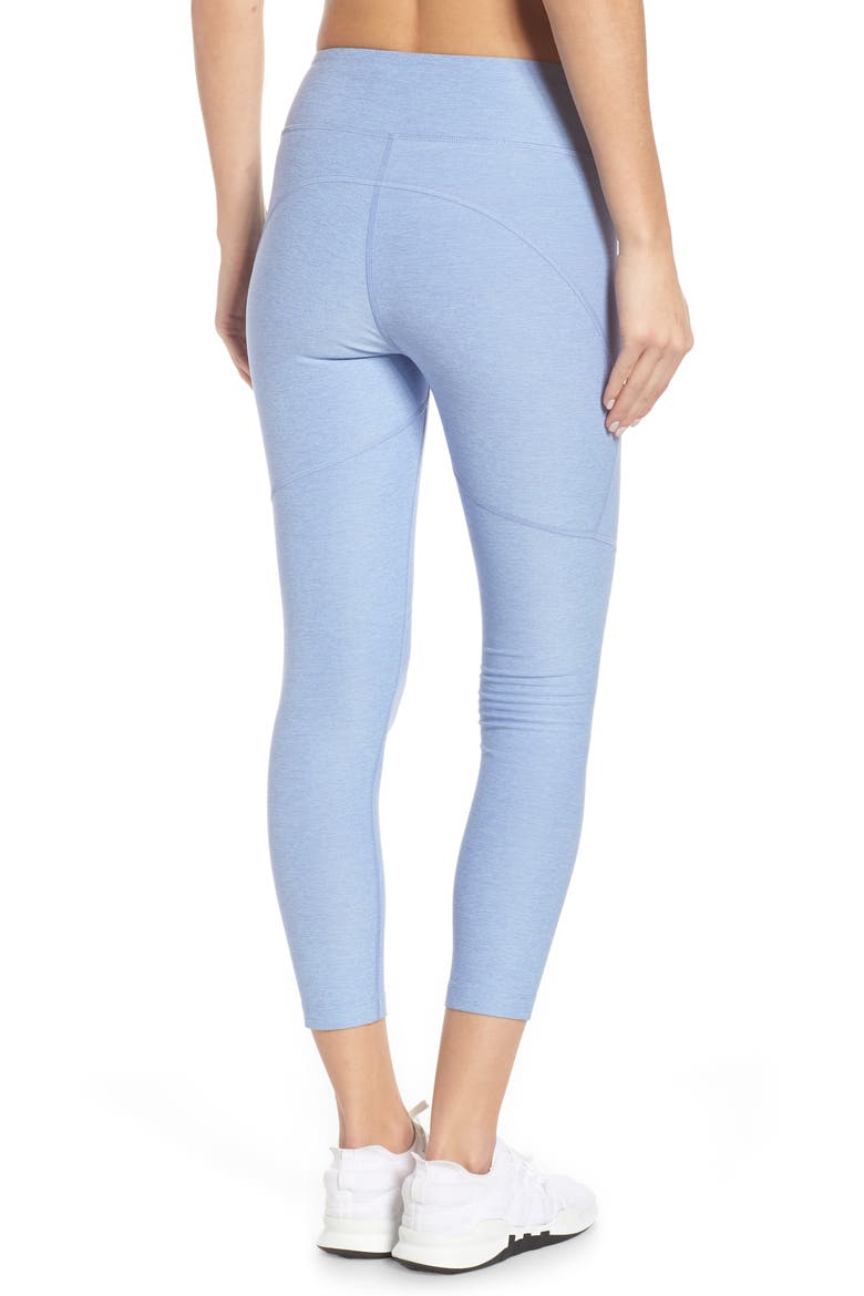 Warm-Up Crop Leggings, Alternate, color, LILAC
