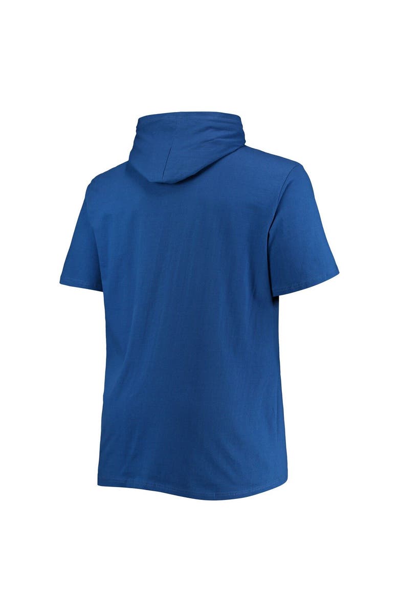 PROFILE Men's Royal Chicago Cubs Big & Tall Jersey Short Sleeve Pullover Hoodie T-Shirt, Alternate, color, 