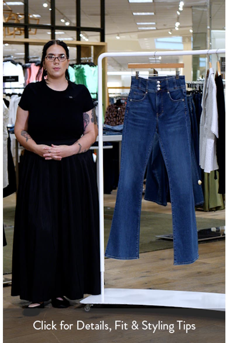 Beverly High Waist Skinny Flare Jeans video