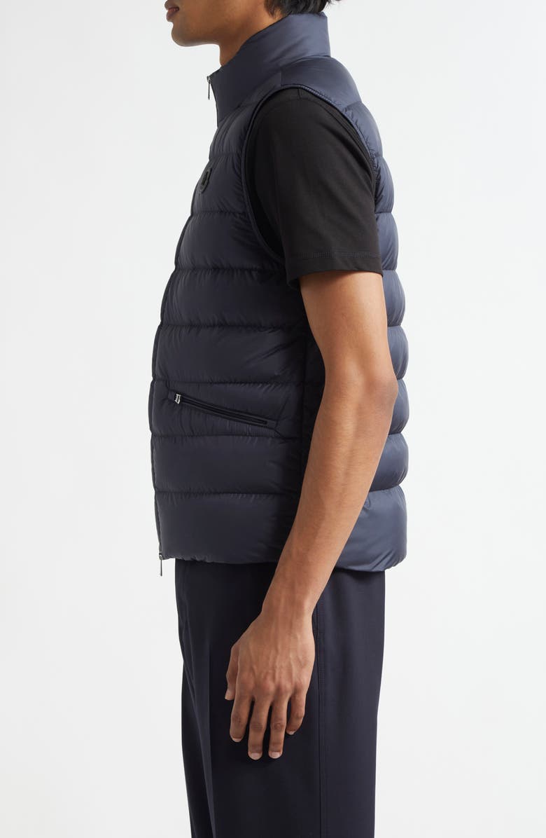 Moncler Lechtal Down Puffer Vest, Alternate, color, Night Sky