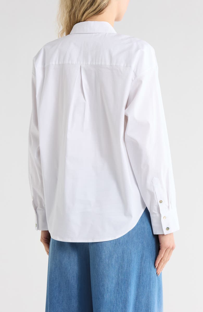 L'AGENCE Ripley Oversize Button-Up Shirt, Alternate, color, 