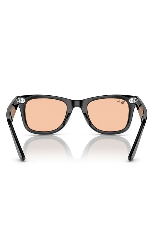 Ray Ban Ray-ban 52mm Square Sunglasses In Black