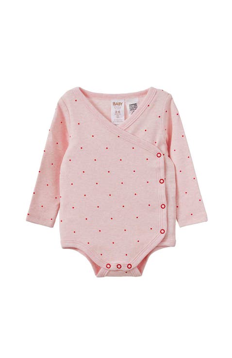 Organic Cross Over Long Sleeve Bubbysuit