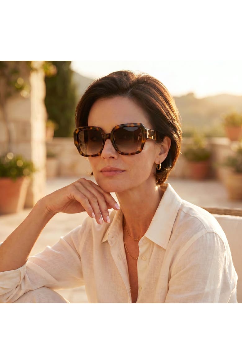 Angel Polarized Sunglass, Alternate, color, Tortoise