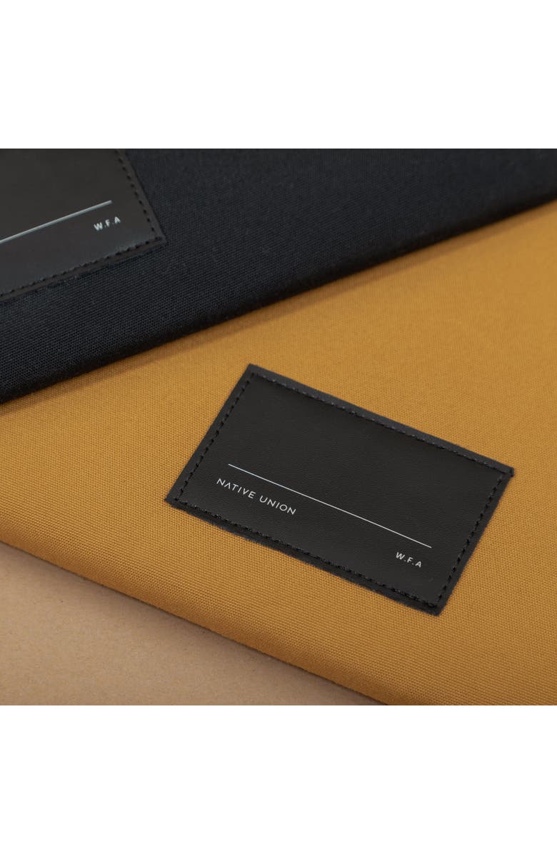 Native Union W.F.A Sleeve for MacBook, Alternate, color, Black 16"