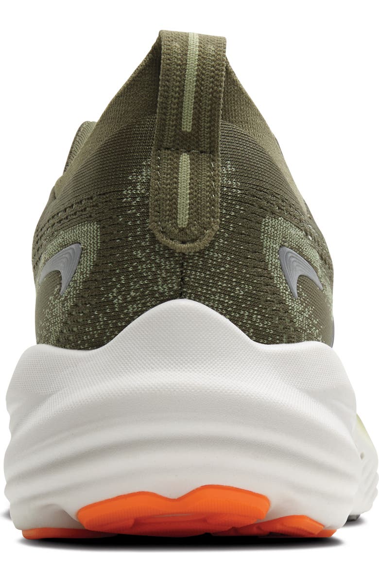 Brooks Glycerin 22 Running Shoe, Alternate, color, Dusty Olive/ Tea/ Orange