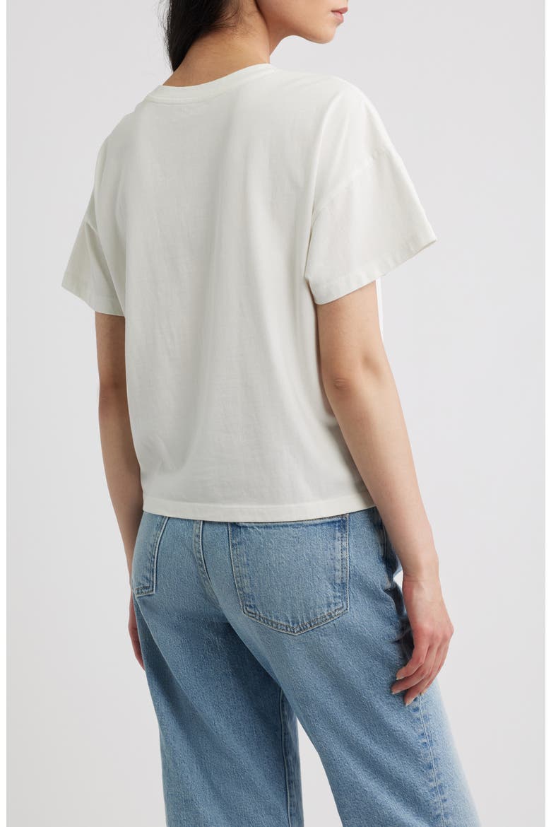 Floral Cutout T-Shirt, Alternate, color, WHITE