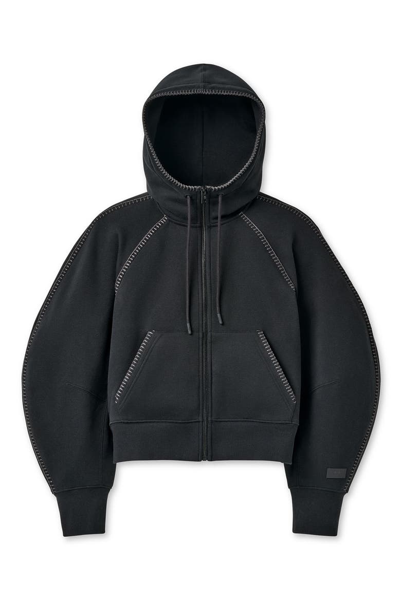 Classic Full Zip Hoodie, Alternate, color, BLACK