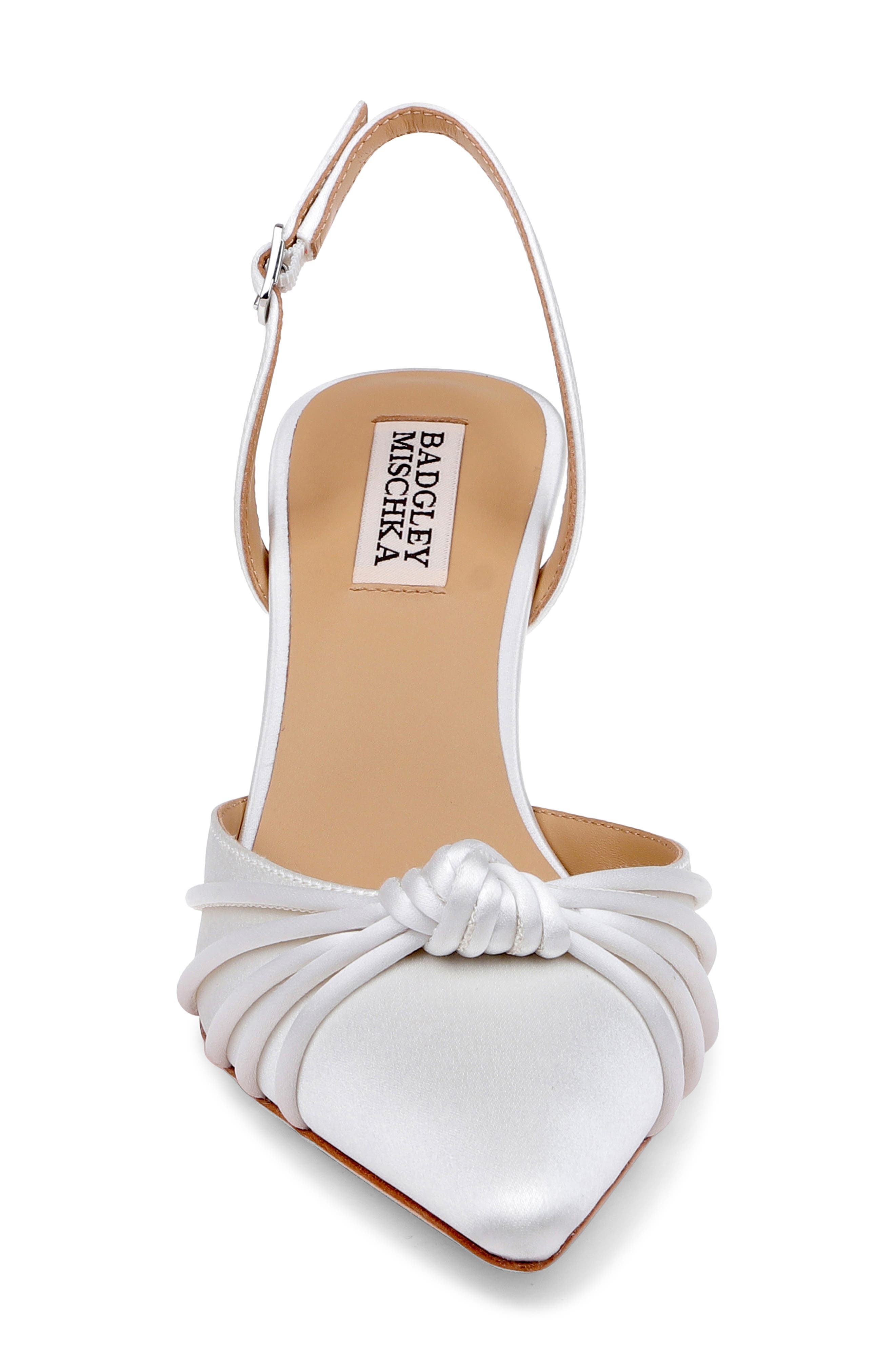 Yena d'Orsay Pump, Alternate, color, WHITE SATIN