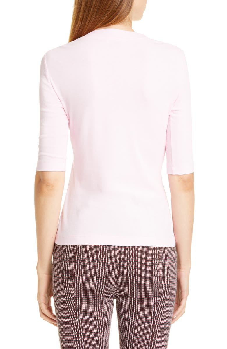 Rosetta Getty Rib Cotton Jersey T-Shirt, Alternate, color,
