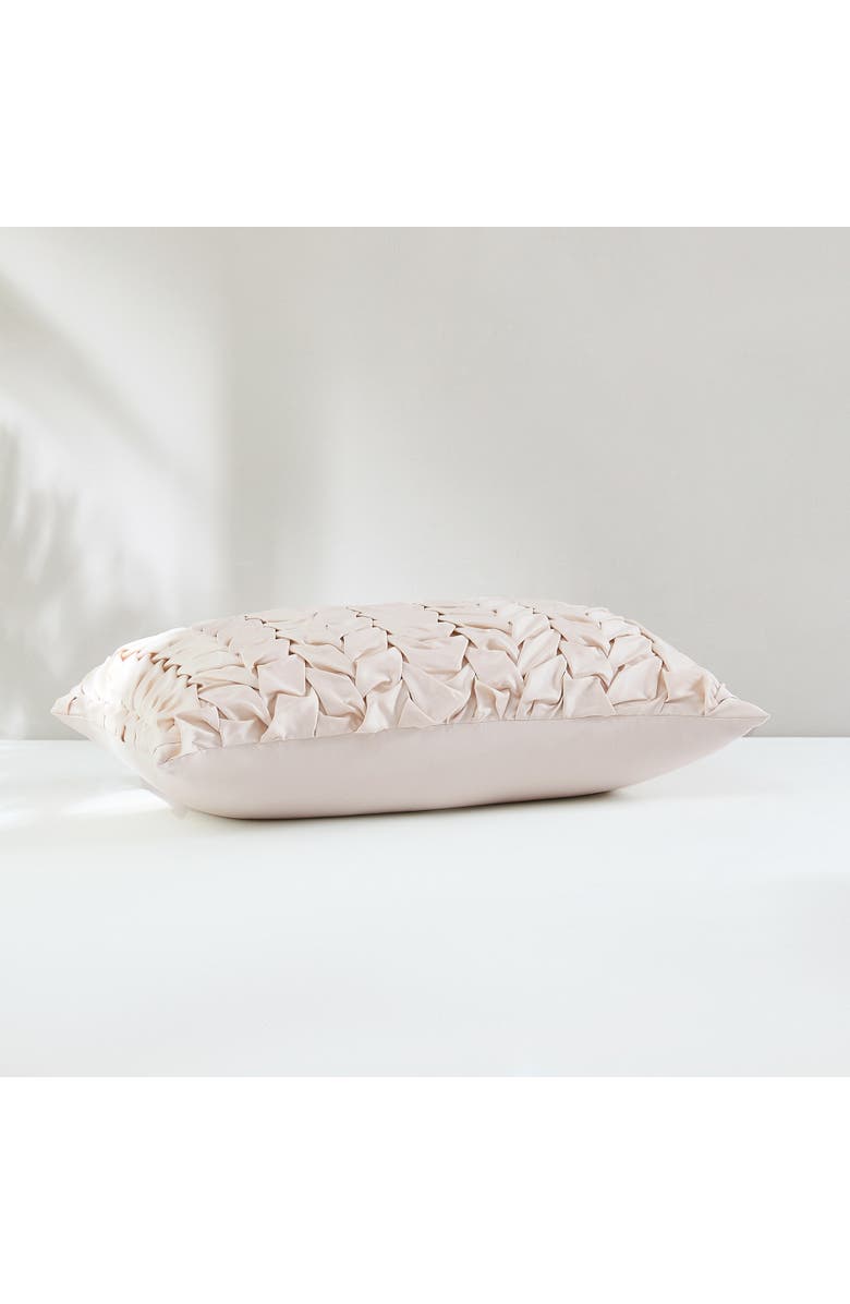 LUSH DECOR Chanterelle Cotton Pillow Cover, Alternate, color, Cream