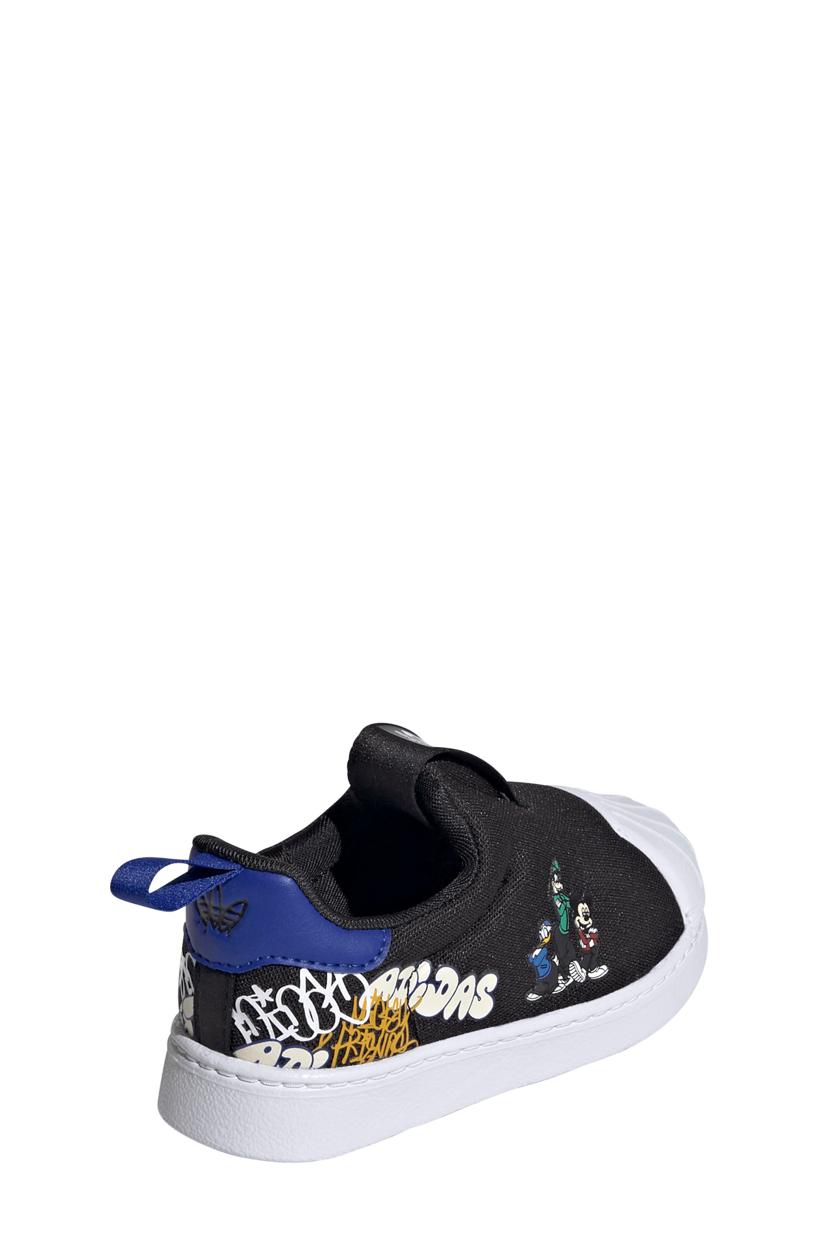 adidas x Disney Kids' Mickey & Friends Superstar 360 Sneaker, Alternate, color, 