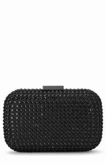 Olga Berg Caydence Hot Fix Crystal Clutch
