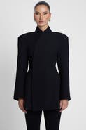 LEAU Cairo Hourglass Belted Coat