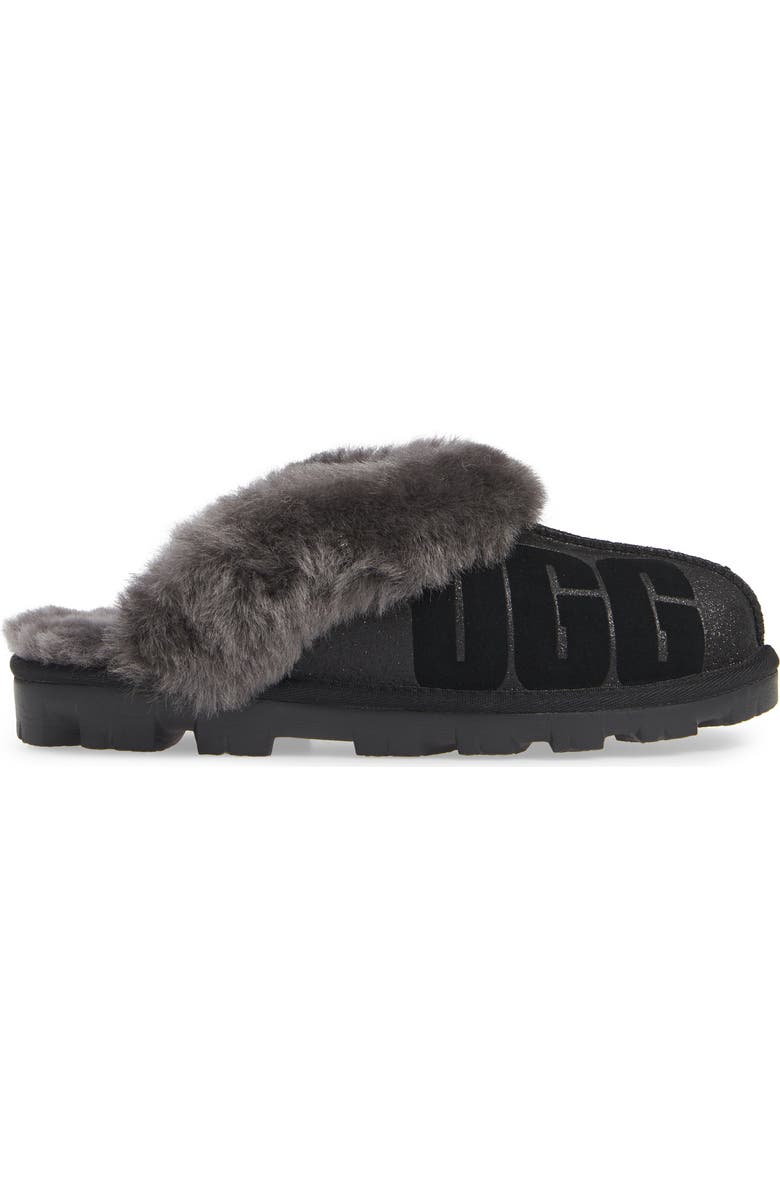 UGG<sup>®</sup> Sparkle Genuine Shearling Slipper, Alternate, color,