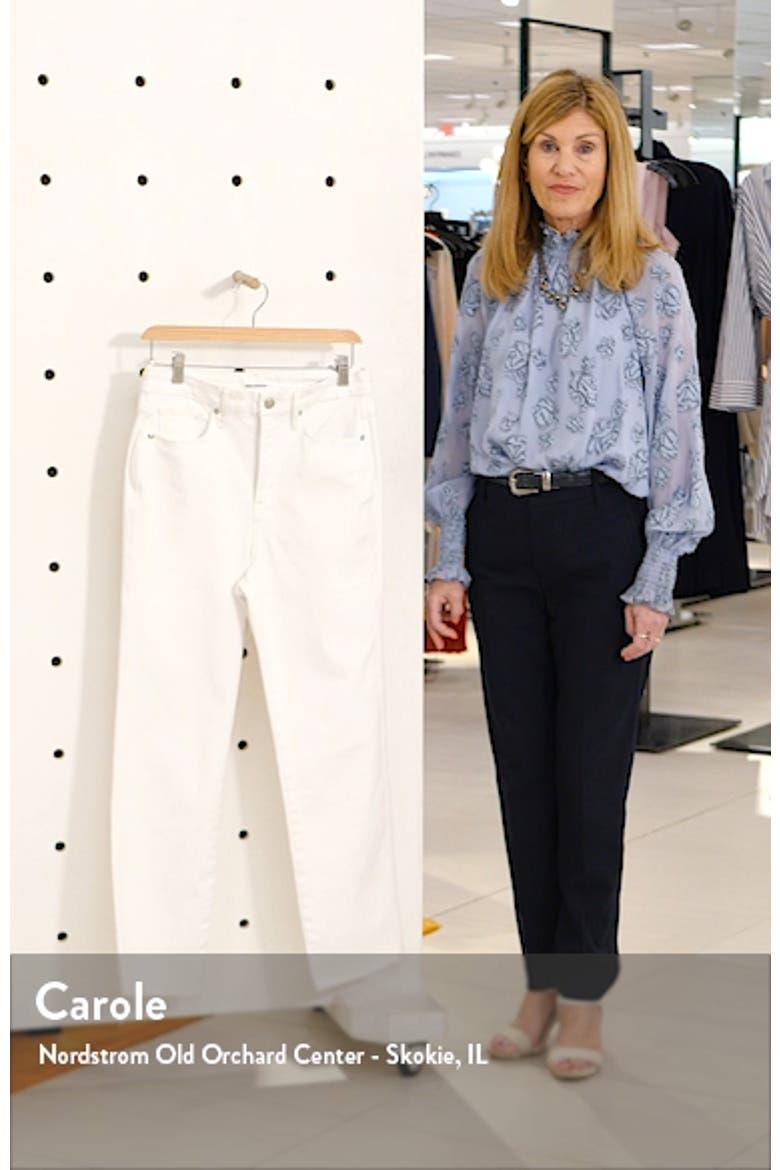 Good Curve High Waist Ankle Straight Leg Jeans video