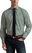Polo Ralph Lauren Classic Fit Stripe Cotton Poplin Button-Up Shirt