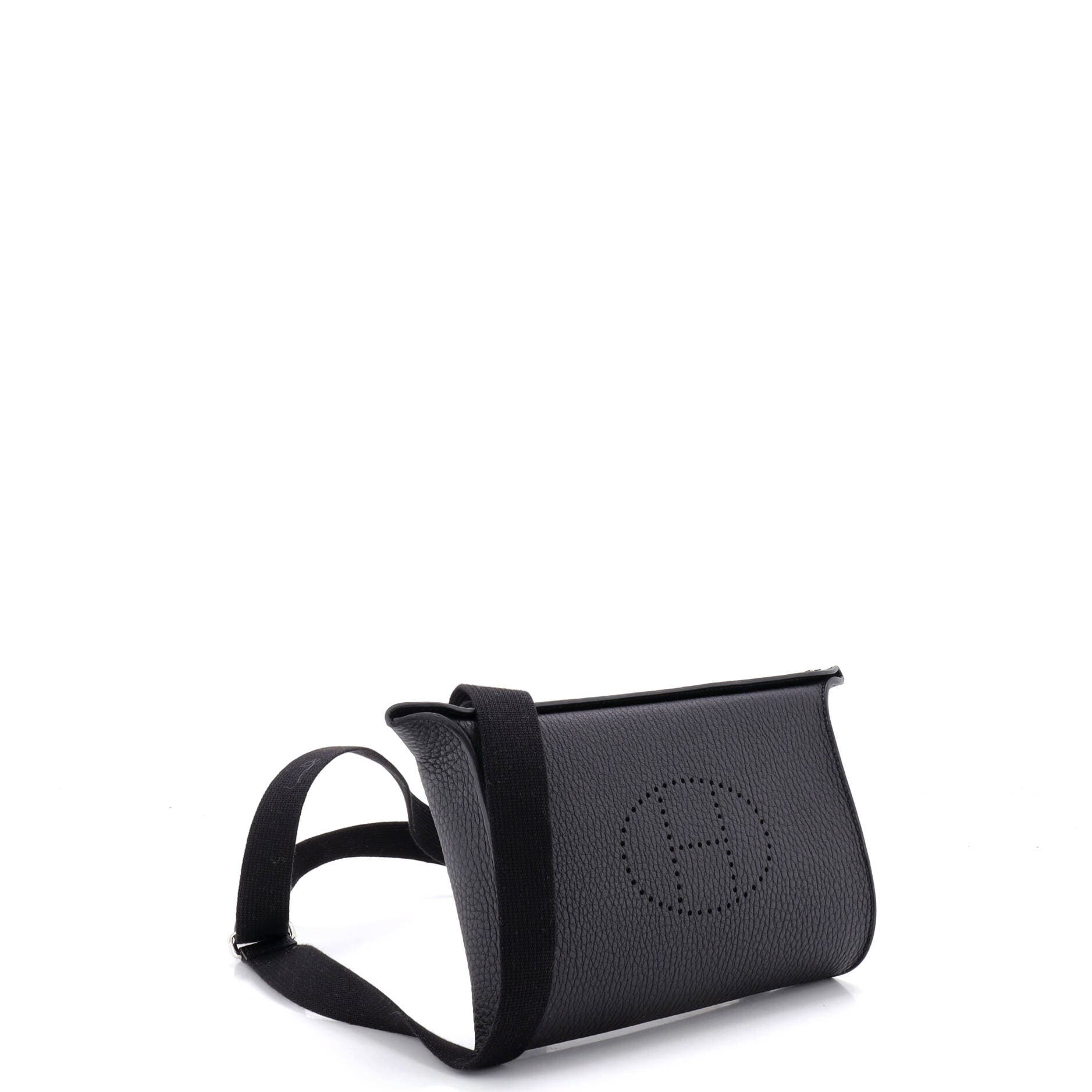 Pre-Owned Hermes Videpoches Bag Togo, Alternate, color, Noir