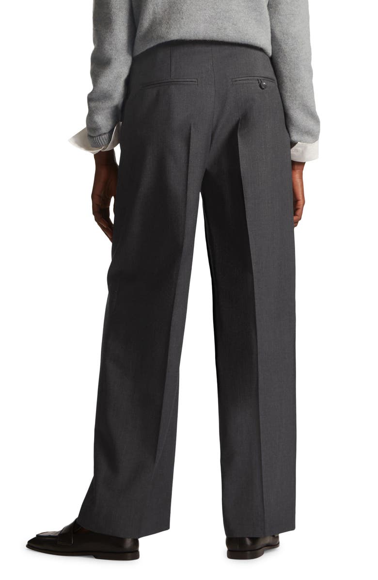 COS Wide Leg Wool Trousers, Alternate, color,