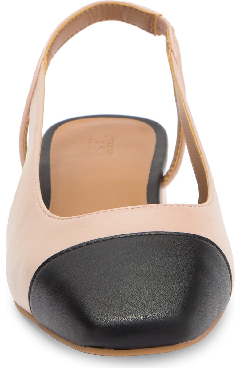 NORDSTROM RACK Blaire Slingback Pump, Alternate, color, Pink Ballet - Black