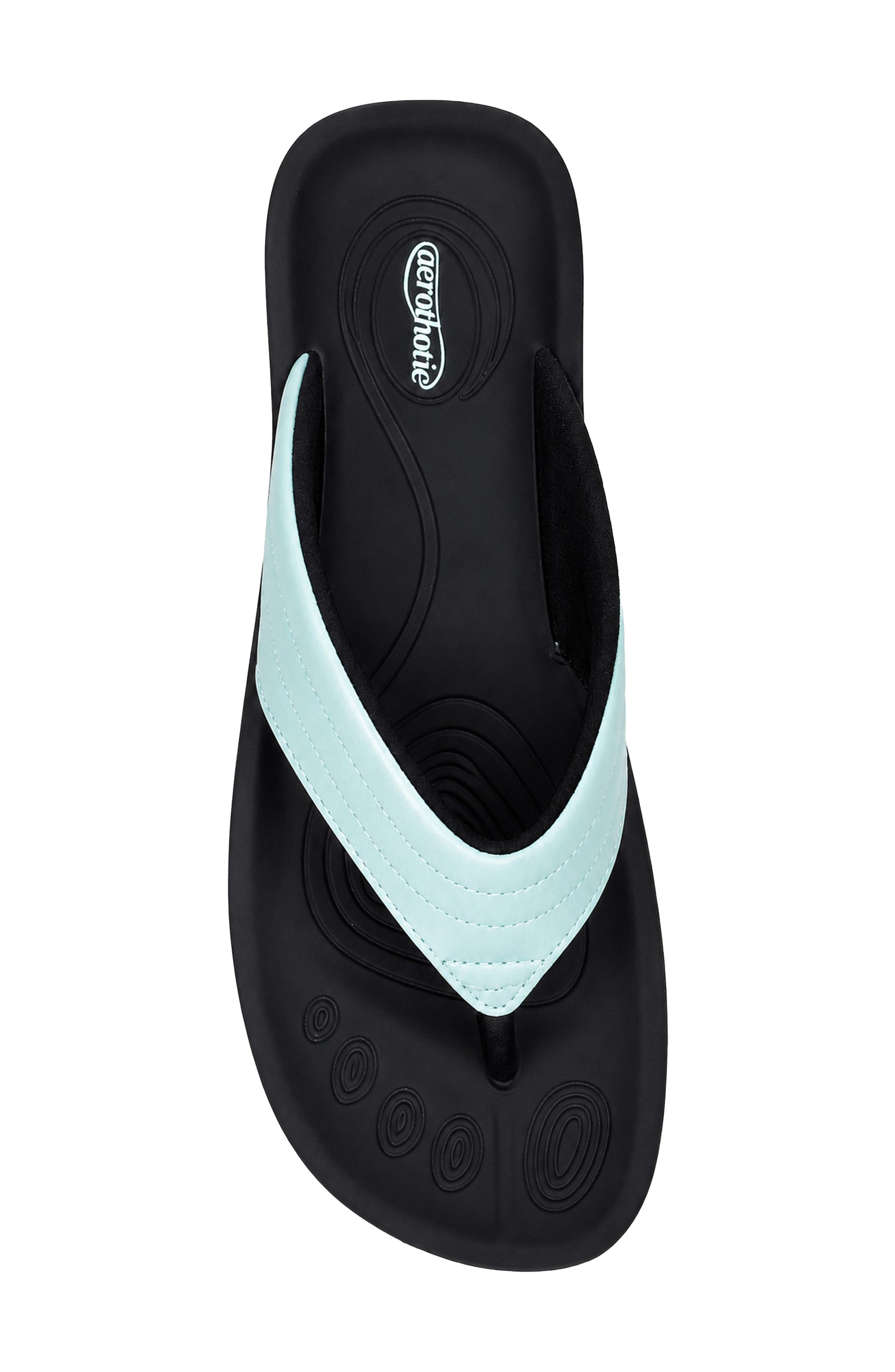 Mairin Flip Flop, Alternate, color, BLUE