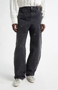 Golden Goose Journey Distressed Cotton Painter Pants