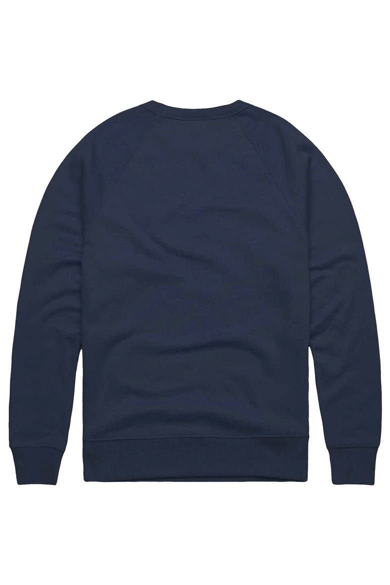 Men's Homage  Navy Boston Red Sox Retro Tri-Blend Pullover Sweatshirt, Alternate, color, Navy