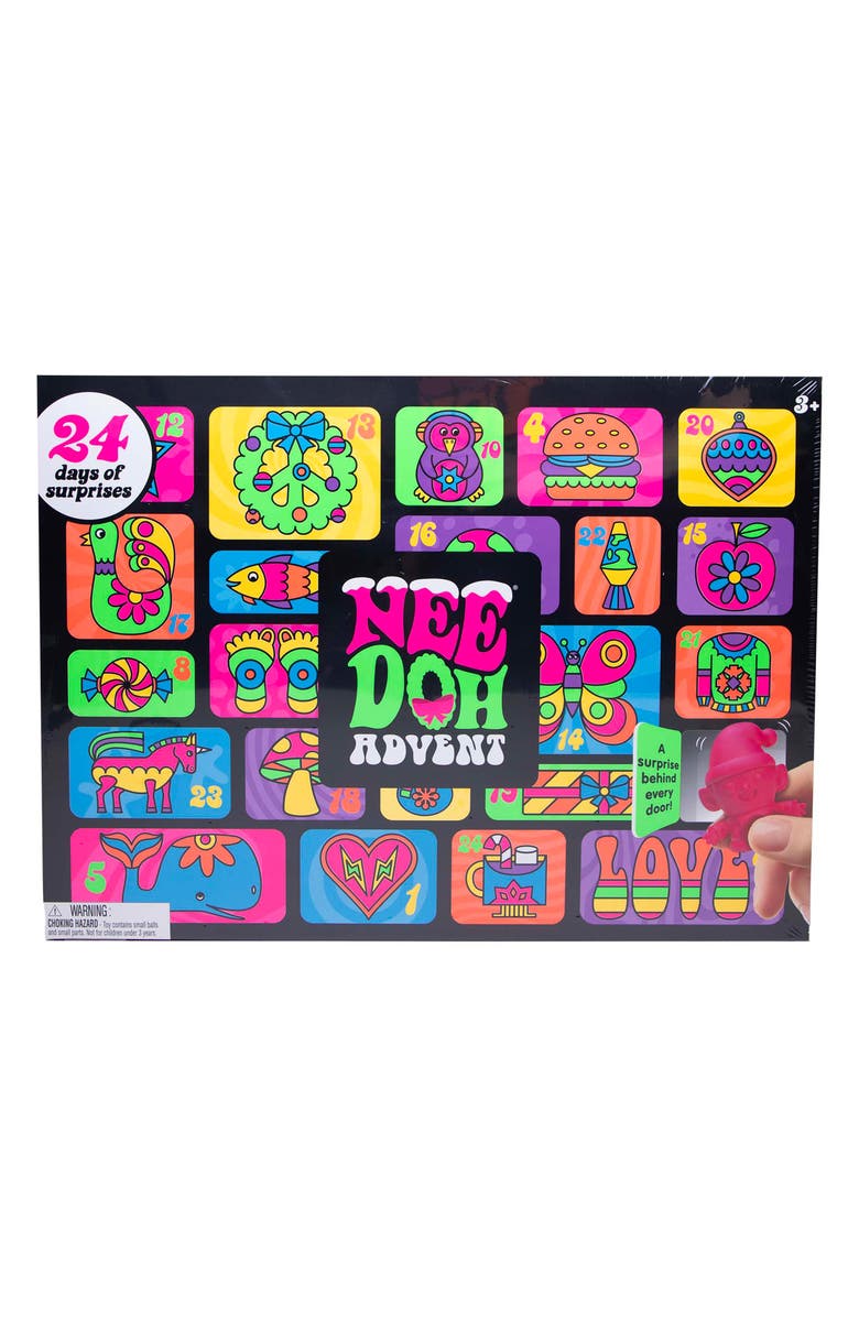 Schylling Nee Doh Squishmas 2025 Advent Calendar, Alternate, color,