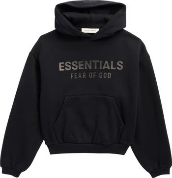 Kids' Metallic Logo Full Zip Fleece Hoodie
