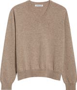 Johnstons of Elgin Lunan Cashmere V-Neck Sweater