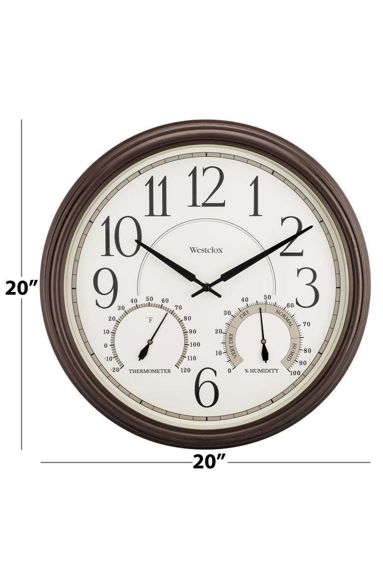 Westclox Wall Clock, Alternate, color, 