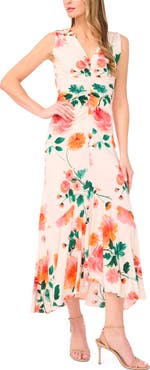 Ted Baker Elizabeth Ruched Sleeveless Maxi Dress