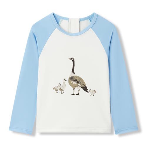 Milkbarn Long Sleeve Shirt And Trunks Swim Set