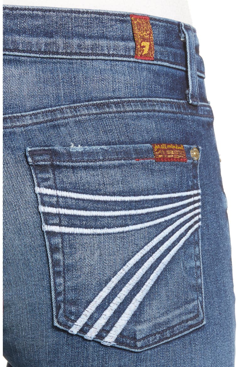 7 For All Mankind® b(air) Dojo Trouser Jeans, Alternate, color, LAKE BLUE