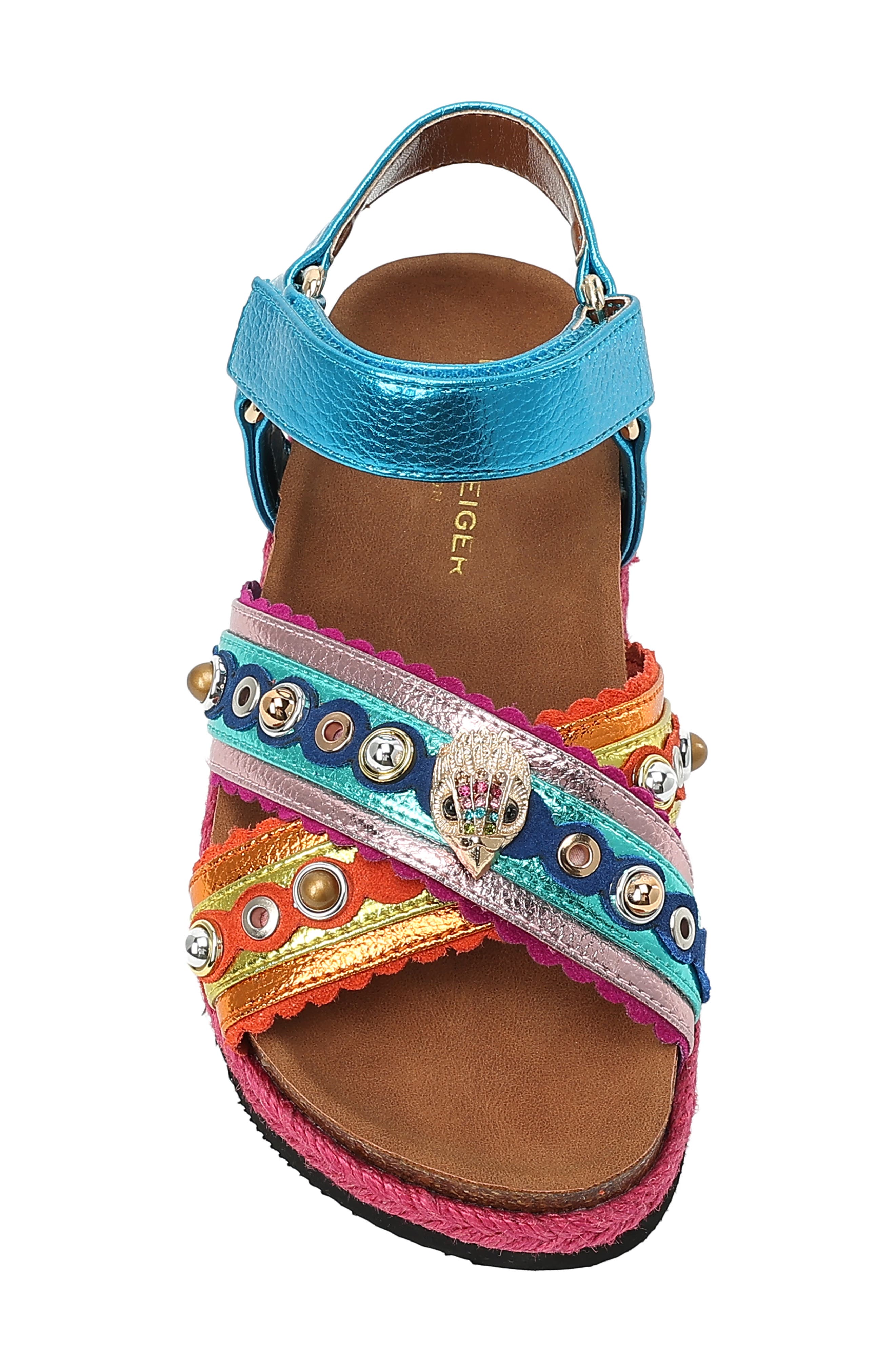 Kurt Geiger London Kids' Mini Kensington Sandal, Alternate, color, 